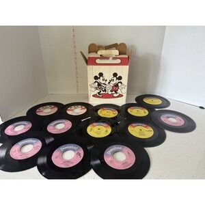 My First Walt Disney Mickey Mouse Record Collection with 13 Records  Vinyl‎ 45